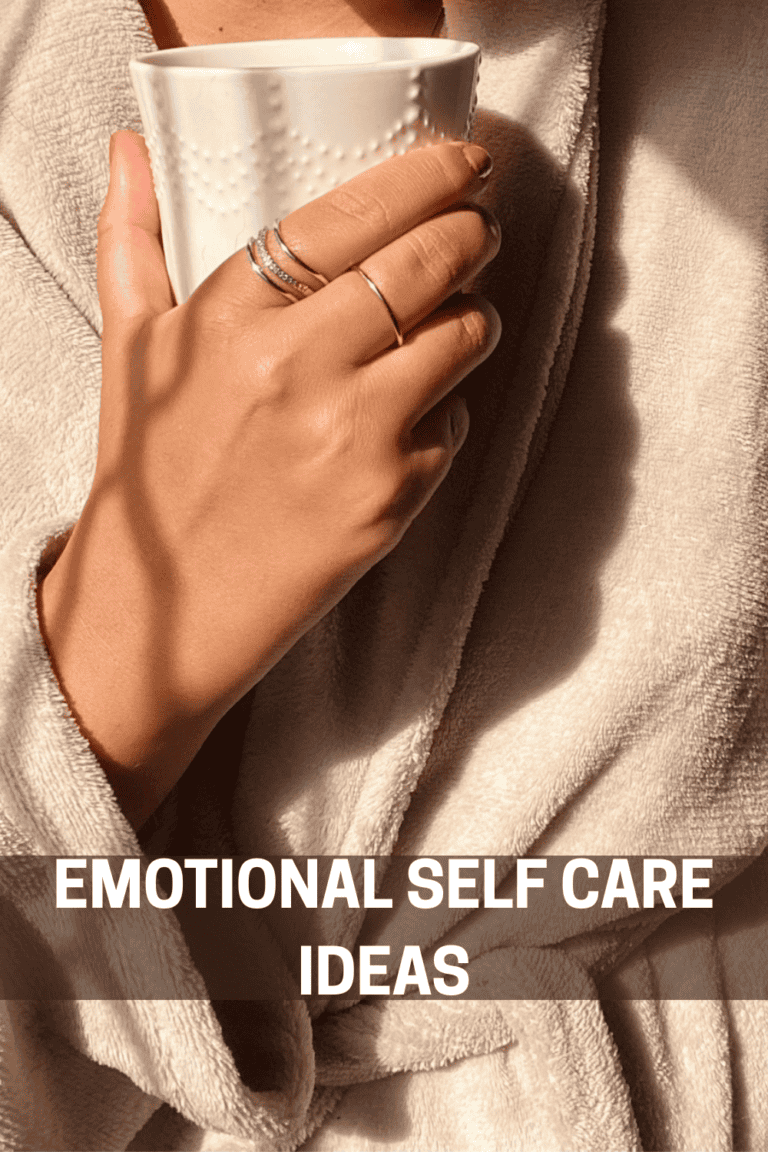 Emotional Self Care Ideas