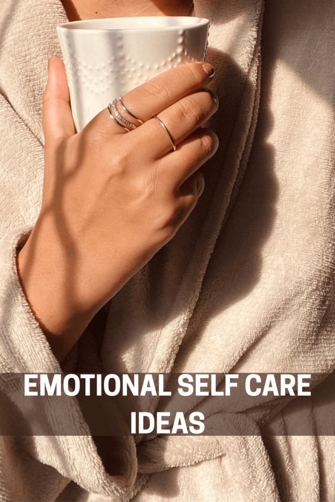 emotional self care ideas
