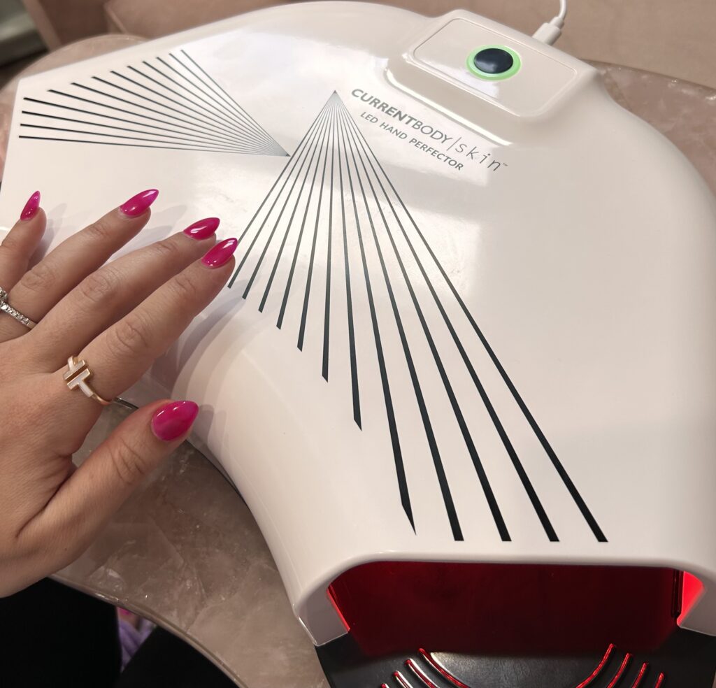 currentbody skin led hand perfecter currentbody hand perfector led red light therapy