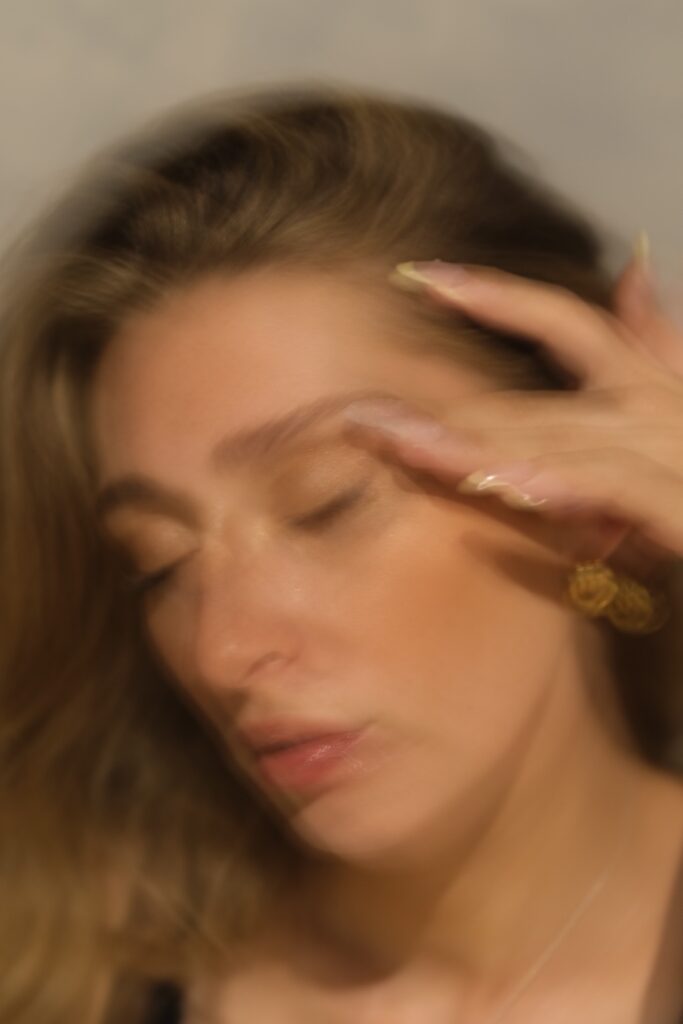 a woman exhausted 
