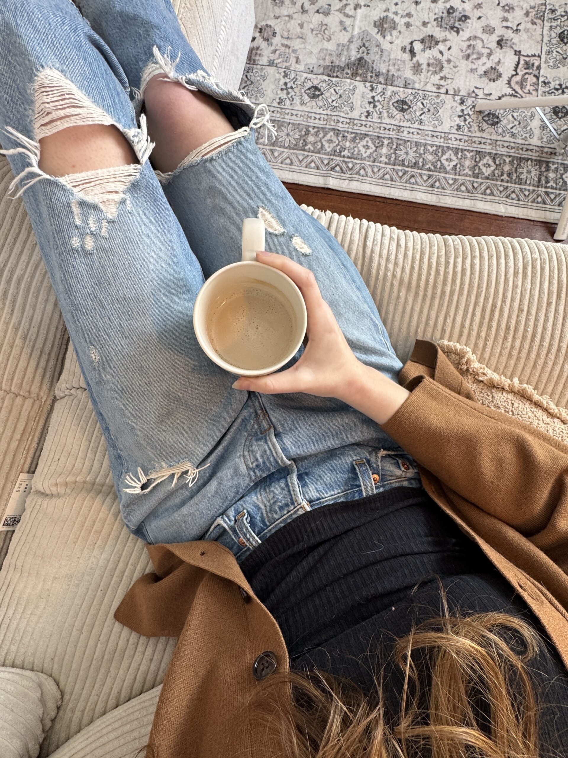 feminine morning routine