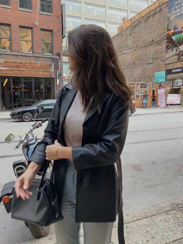 feminine autumn styling
